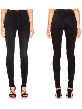 MOTHER High-Rise Black Women’s Skinny Jeans